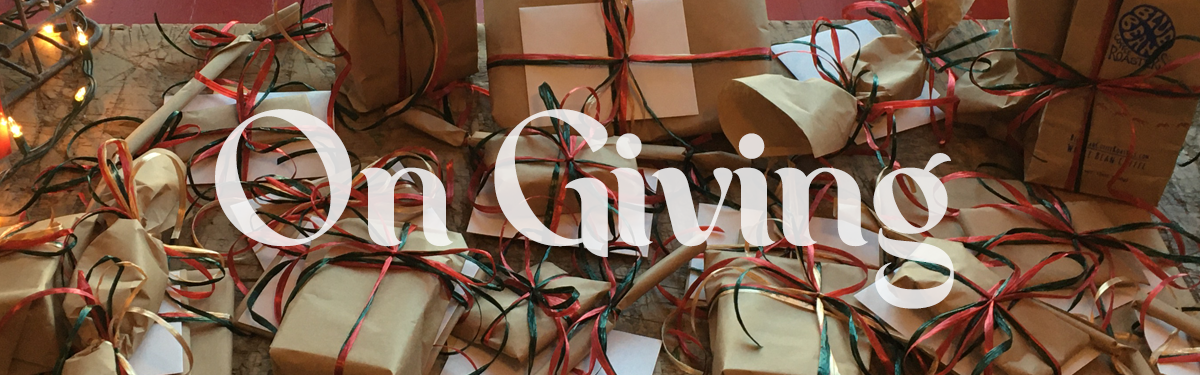 On Giving