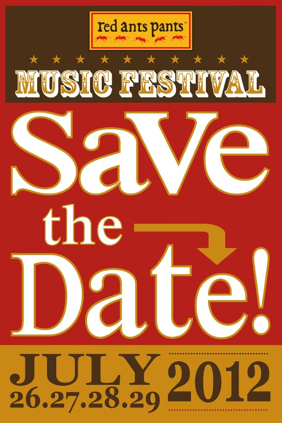Save the Date for the Red Ants Pants Music Festival!