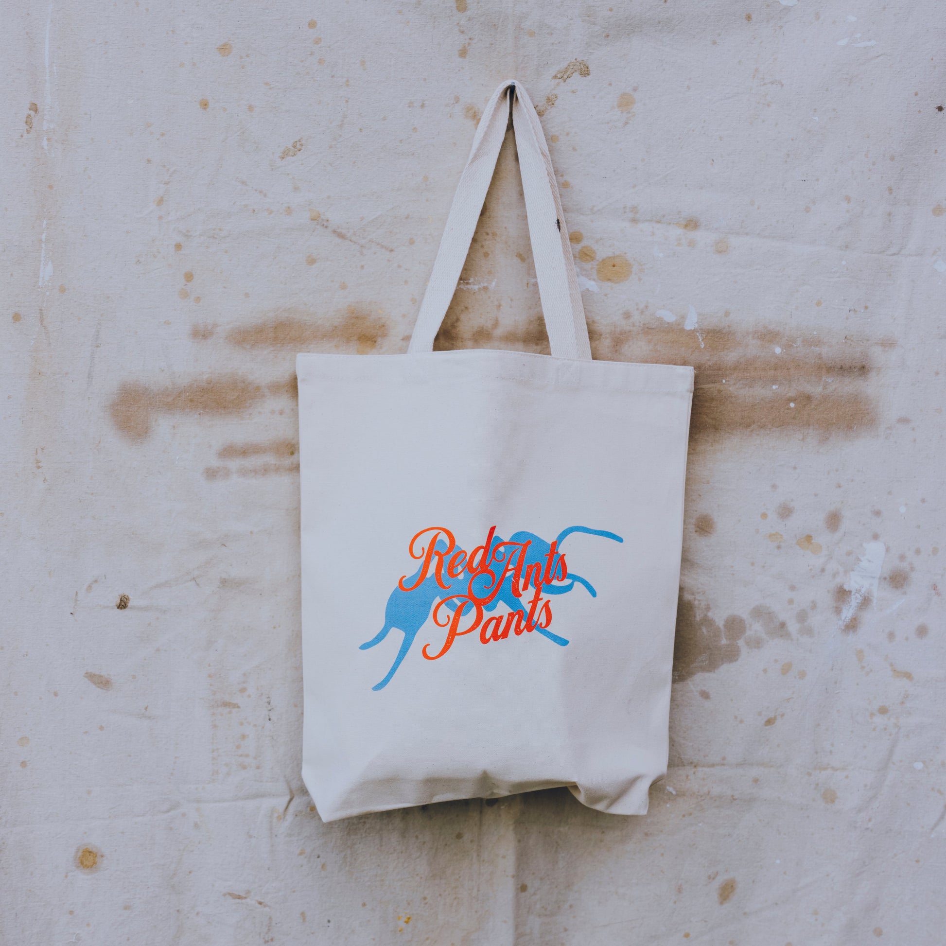 Americana Red Ants Pants Canvas Tote