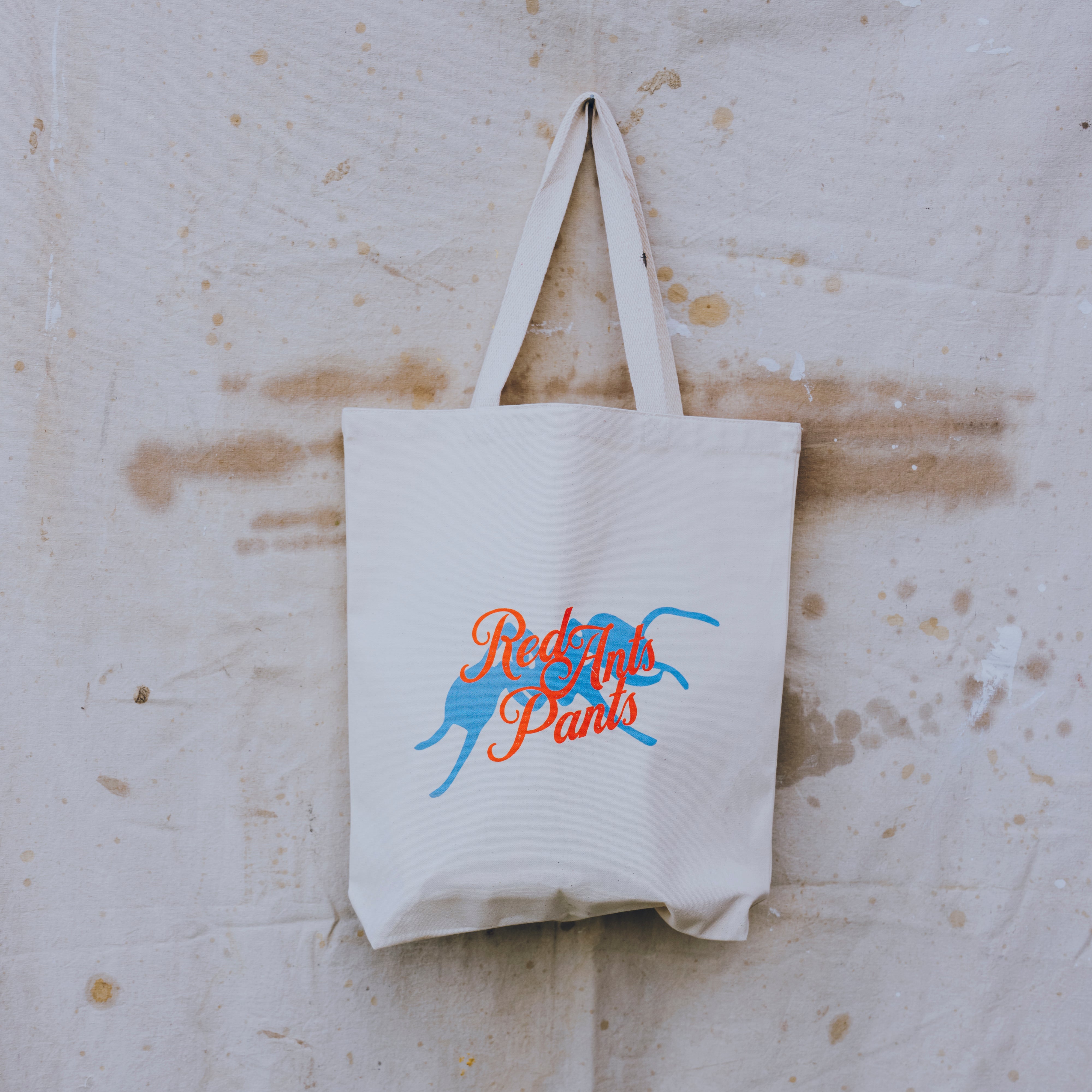 Americana Red Ants Pants Canvas Tote