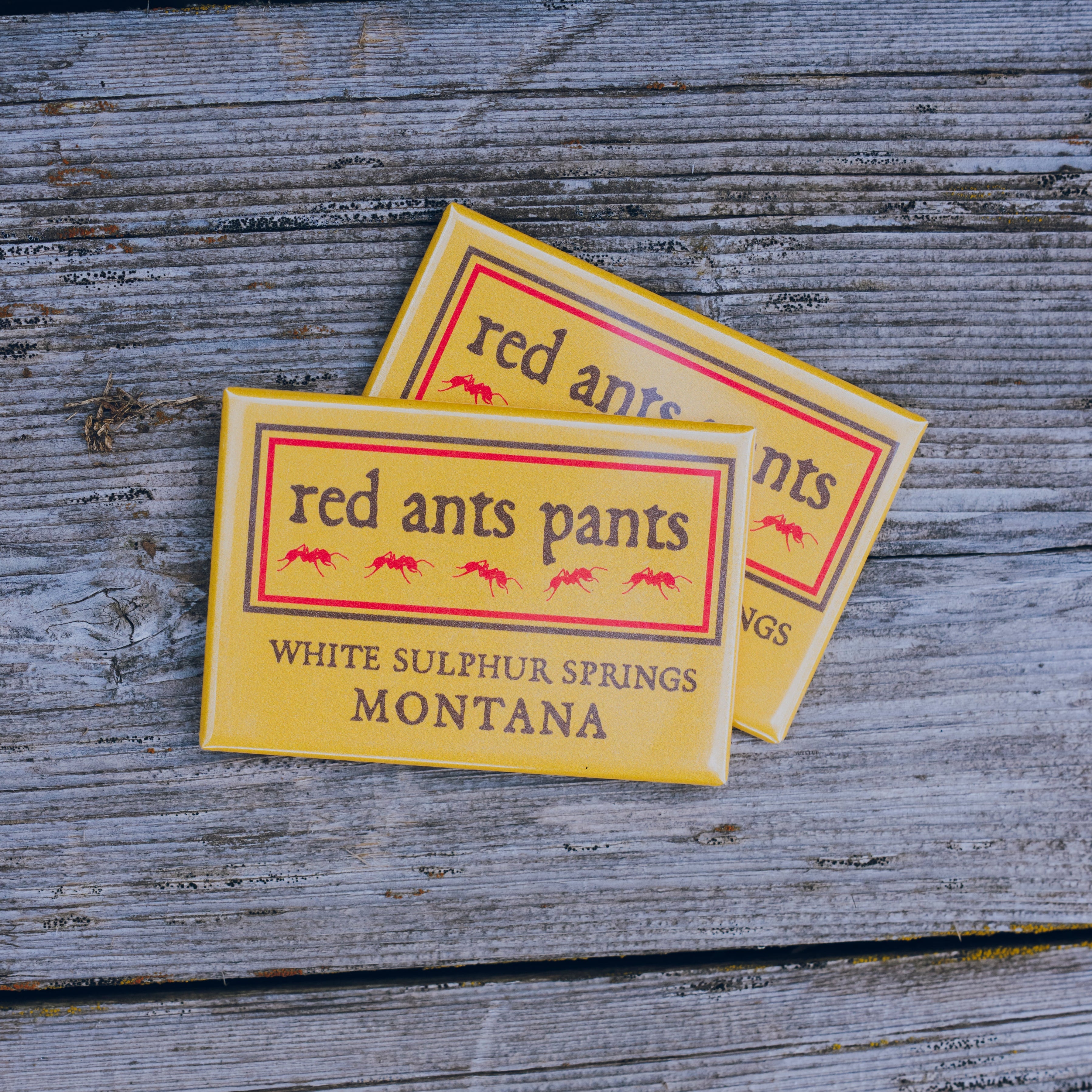 Red Ants Pants Strong Button Magnet