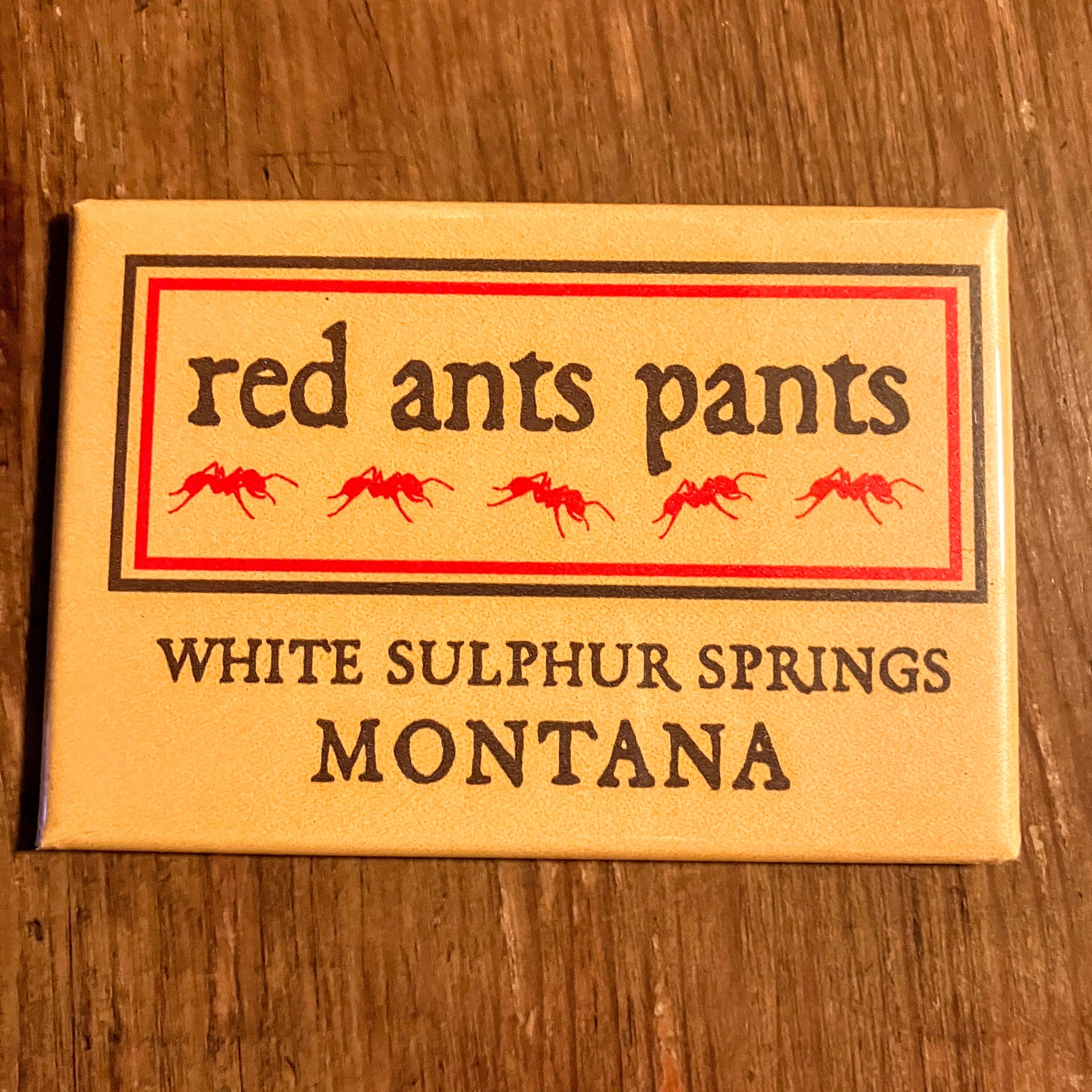 Red Ants Pants Strong Button Magnet