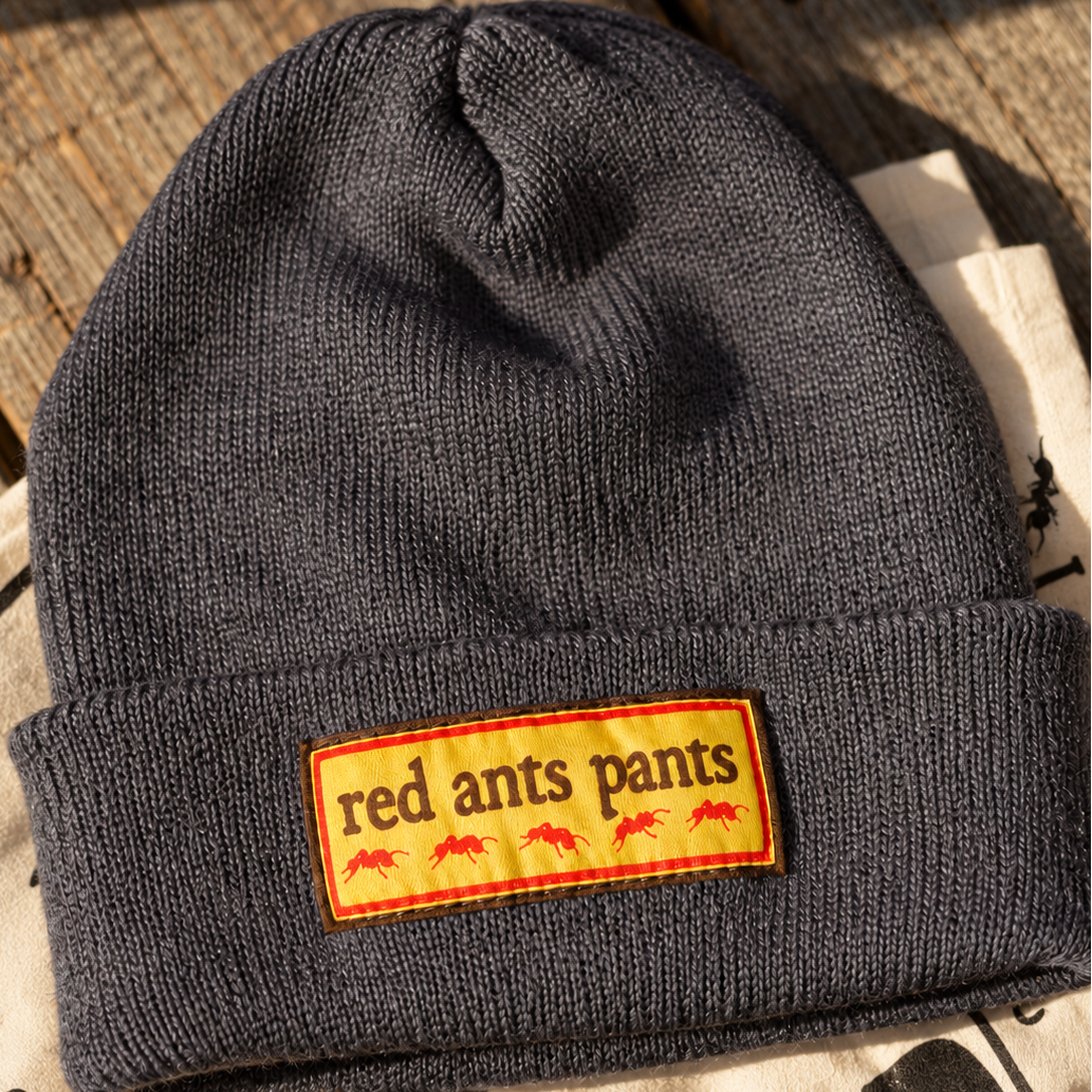 Red Ants Pants Logo Beanie - Iron Gray