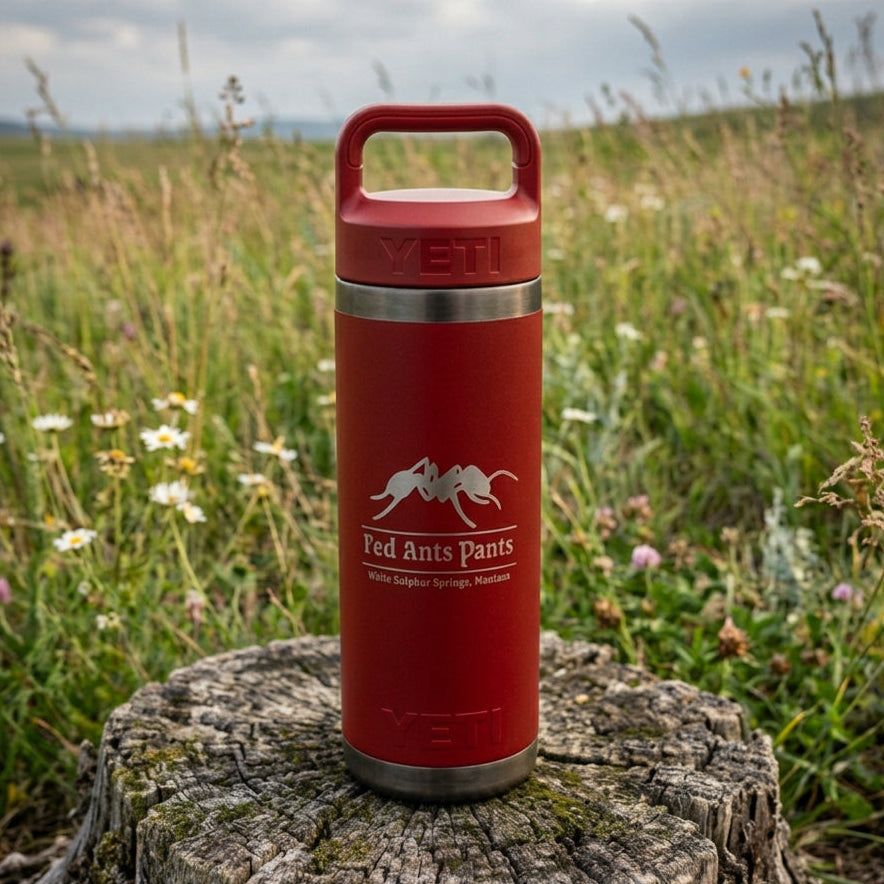 YETI Red Ant Rambler Water Bottle 18oz