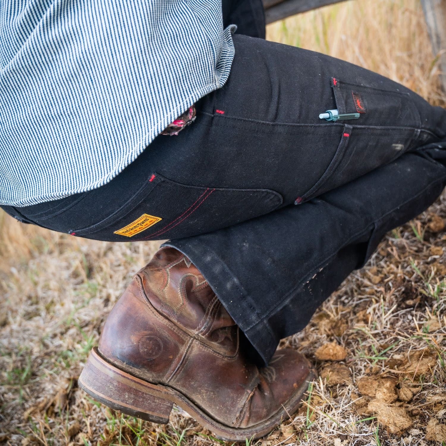 Hickory Stripe Work Shirt