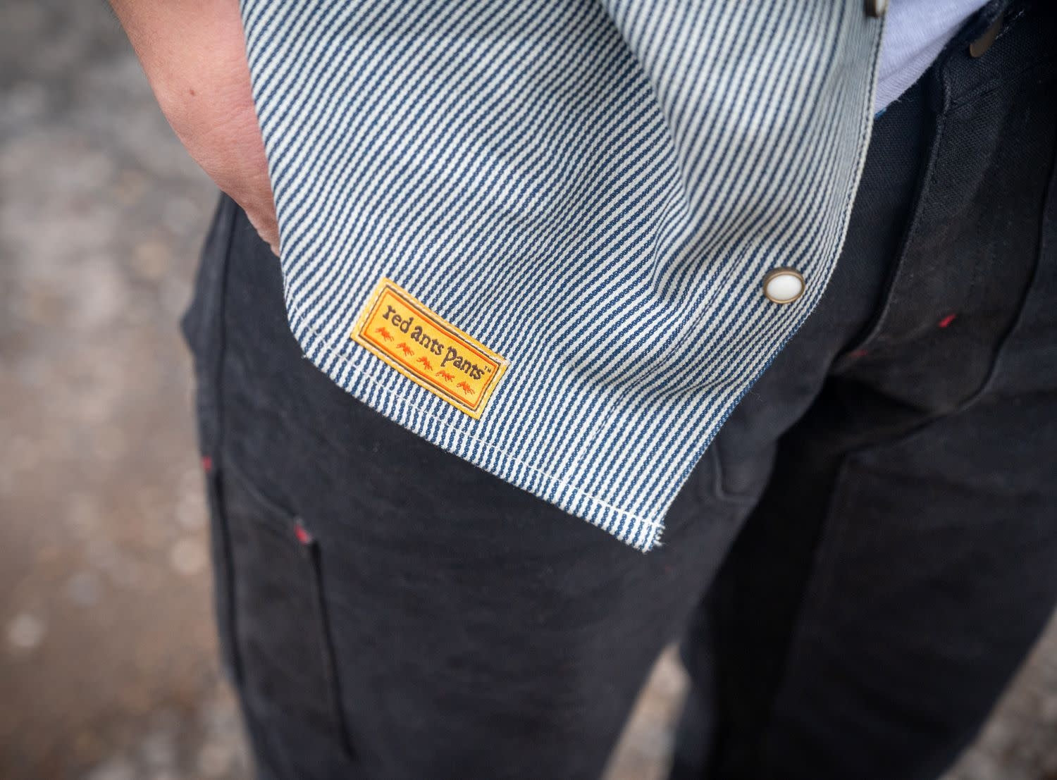 Hickory Stripe Work Shirt