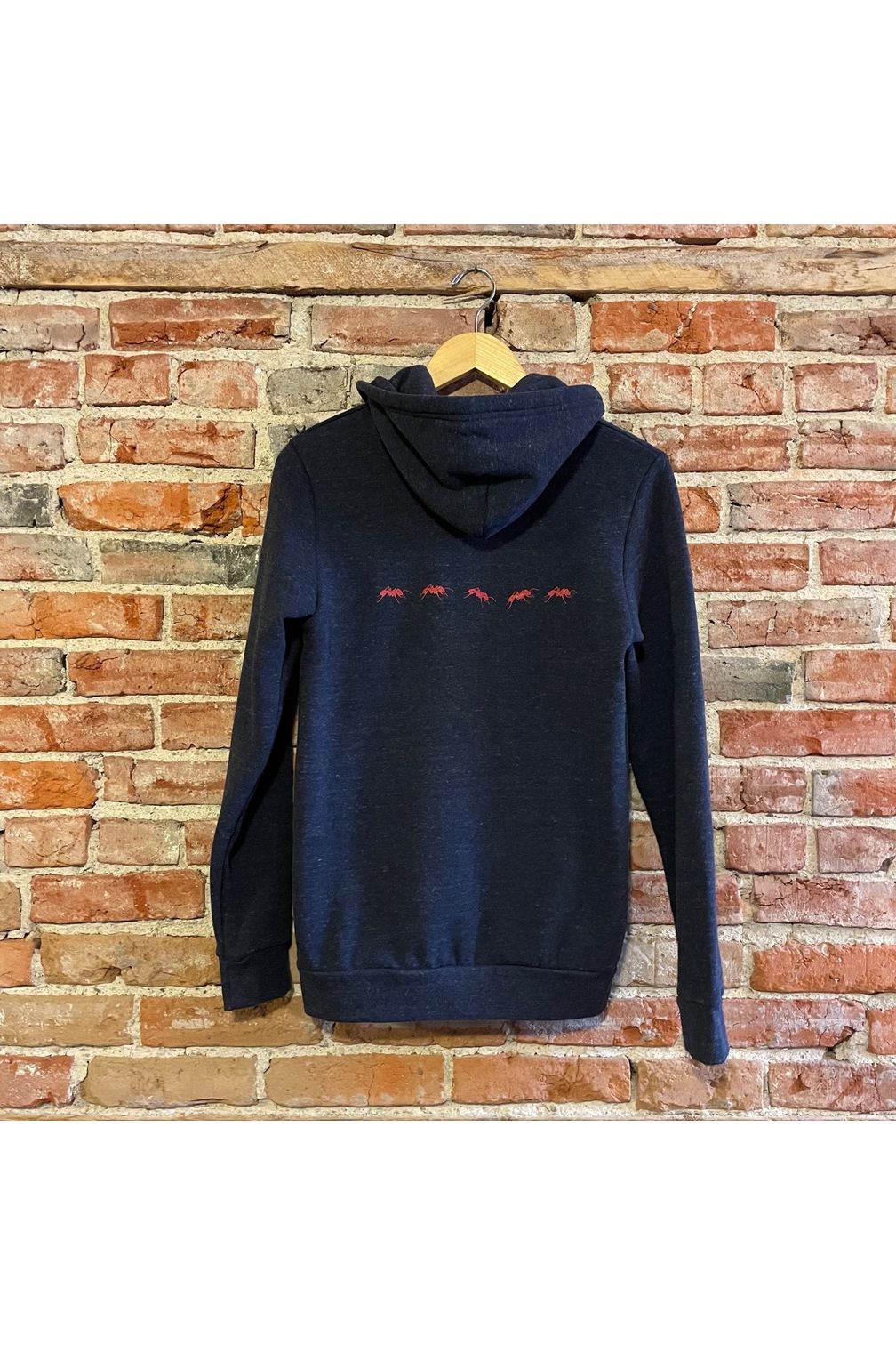 Blue Zip Hoodie