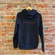 Blue Zip Hoodie