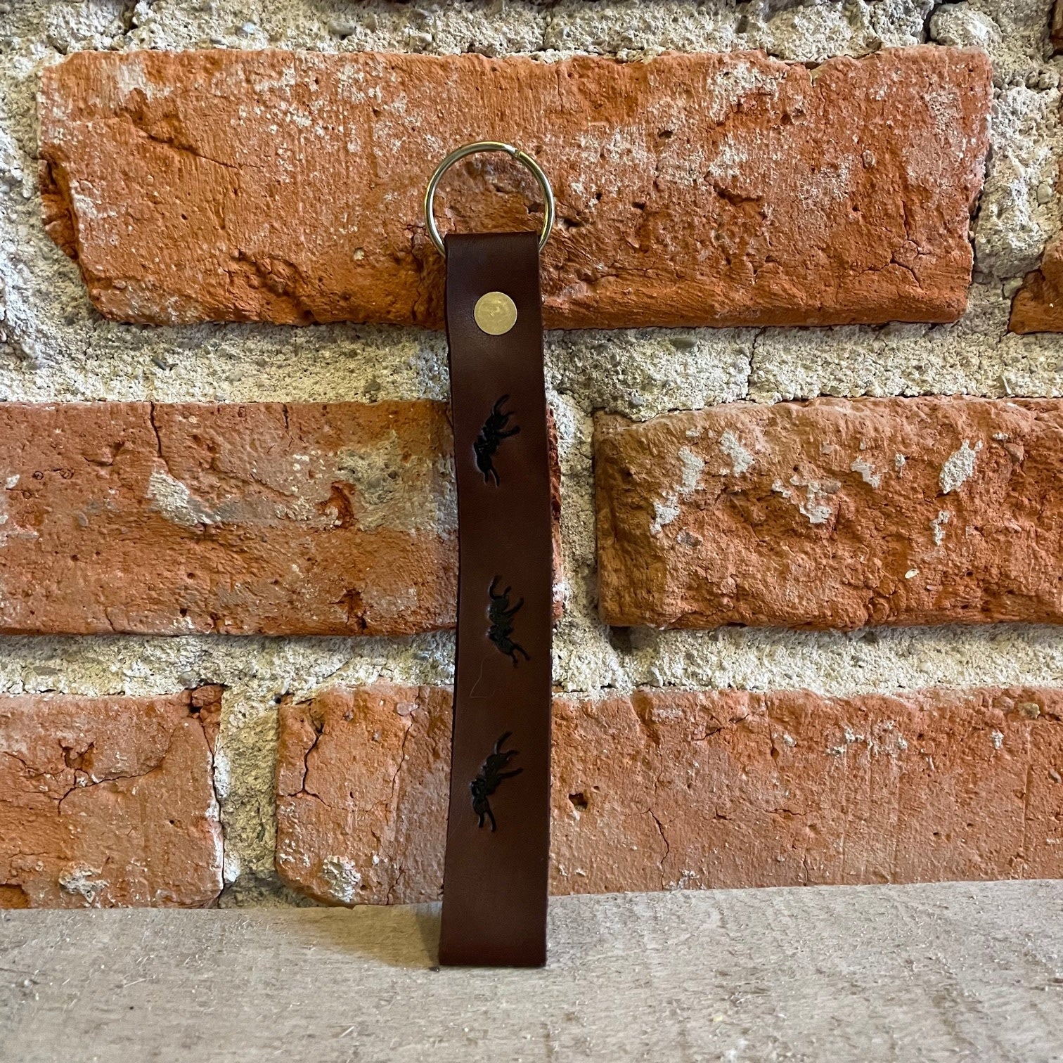 Hand-Crafted Ant Keychain