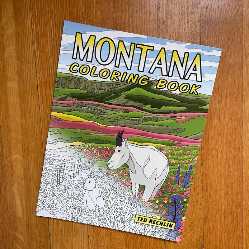 Montana Coloring Book by Ted Rechlin