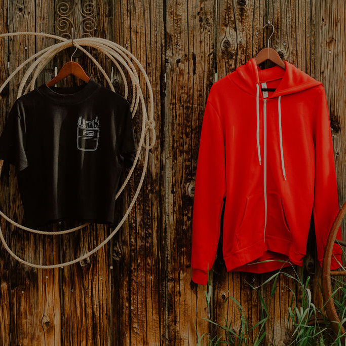 Zip Logo Hoodie