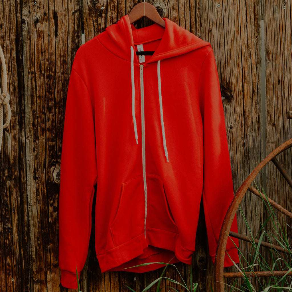 Zip Logo Hoodie