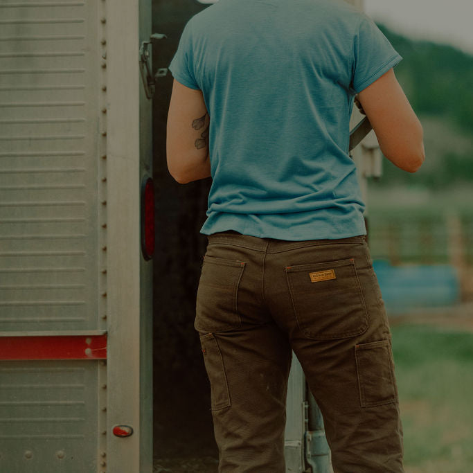 Original Work Pants in Iconic Brown Straight