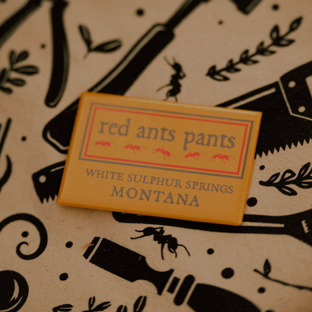 Red Ants Pants Strong Button Magnet