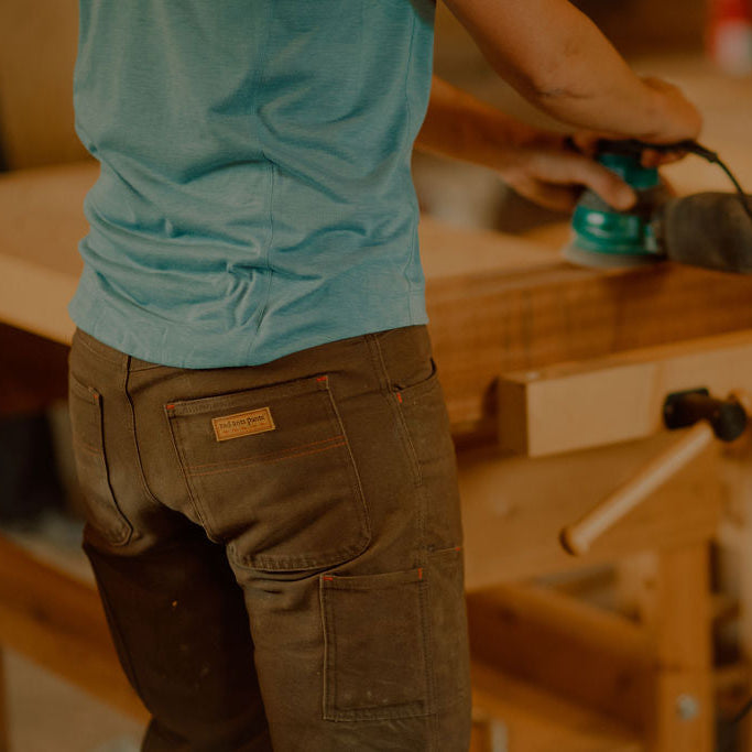 Original Work Pants in Iconic Brown Straight