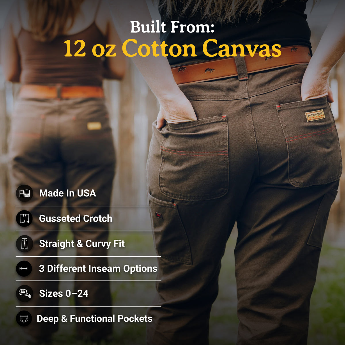 Original Work Pants Curvy